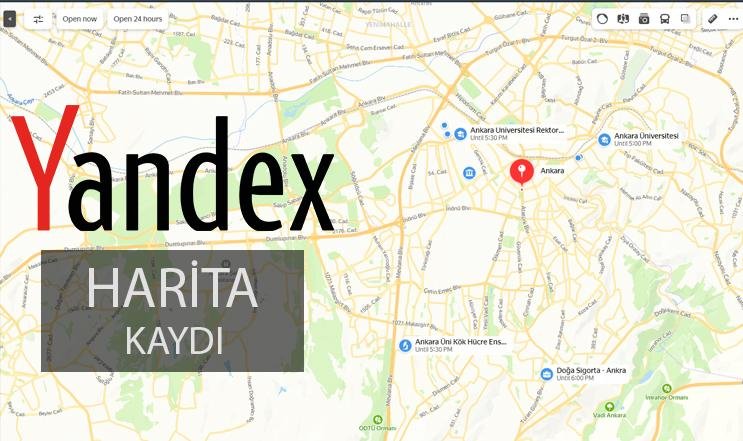 Yandex Harita Kaydı Nasıl Yapılır? Adım Adım Rehber